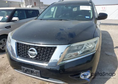 2014 Nissan Pathfinder Sl из США, поврежденный, VIN 5N1AR2MM3EC606882